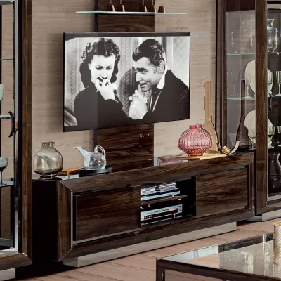 Modum Elite Italian TV Unit - Patrician Walnut