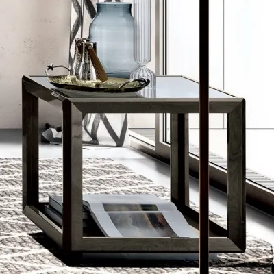 Modum Elite Lamp Table - Silver Birch