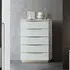 Modum Kharma 5 Drawer Midi Chest - White