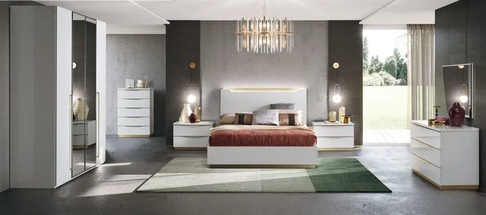 Modum Kharma Bed Frame - White