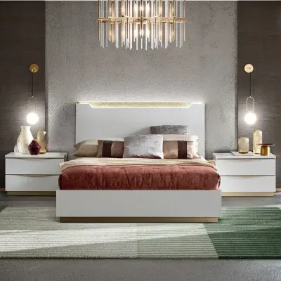 Modum Kharma Bed Frame - White