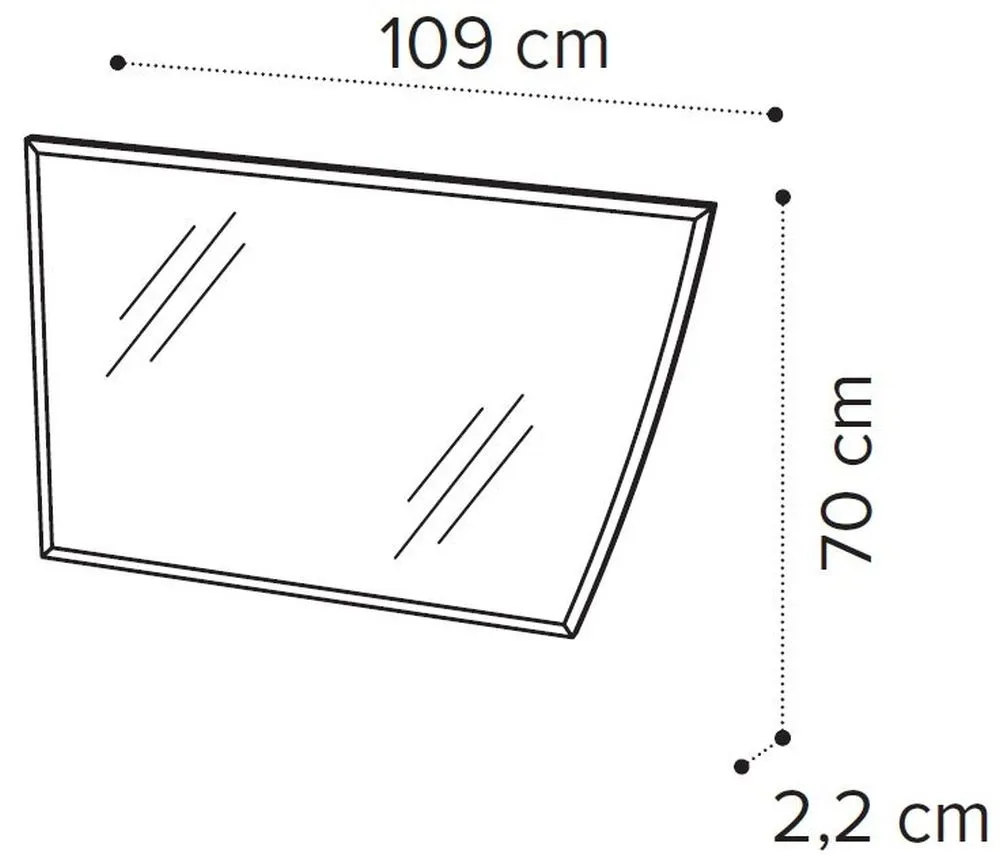 Modum Kharma Wall Mirror - White