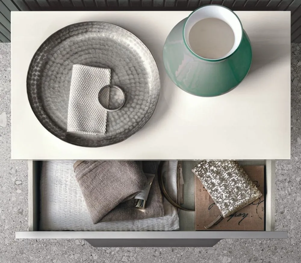 Modum Kimera 3 Drawer Chest - White Gloss