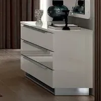 Modum Kimera 3 Drawer Chest - White Gloss