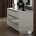 Modum Kimera 3 Drawer Chest - White Gloss