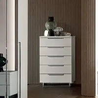 Modum Kimera 5 Drawer Midi Chest - White