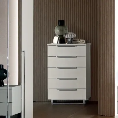 Modum Kimera 5 Drawer Midi Chest - White