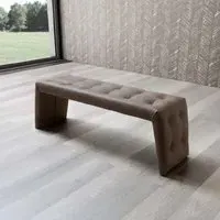 Modum Luna Italian Upholstered Bench