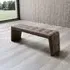 Modum Luna Italian Upholstered Bench