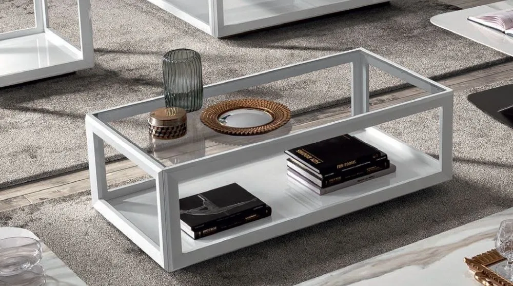 Modum Mini Coffee Table - Bianco Antico