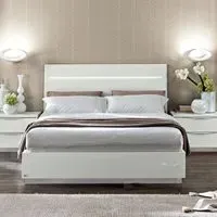 Modum Onda Bed Frame - White