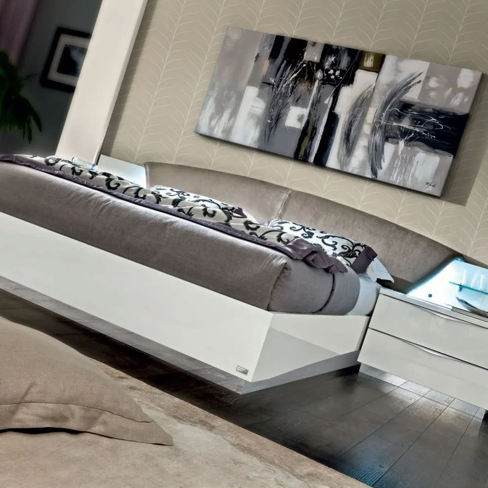 Modum Onda Drop Bed Frame - White