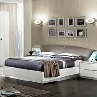 Modum Onda Drop Bed Frame - White