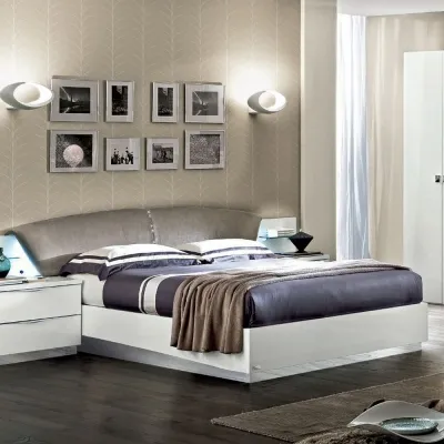 Modum Onda Drop Bed Frame - White