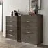 Modum Platinum 5 Drawer Chest - Silver Birch