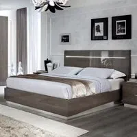 Modum Platinum Bed Frame - Silver Birch