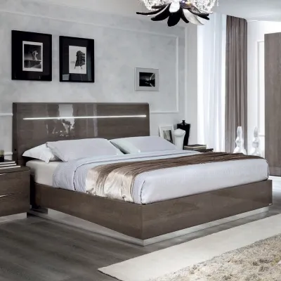 Modum Platinum Bed Frame - Silver Birch