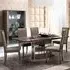 Modum Platinum Butterfly Extending Dining Set - Silver Birch