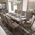Modum Platinum Butterfly Extending Dining Set - Silver Birch