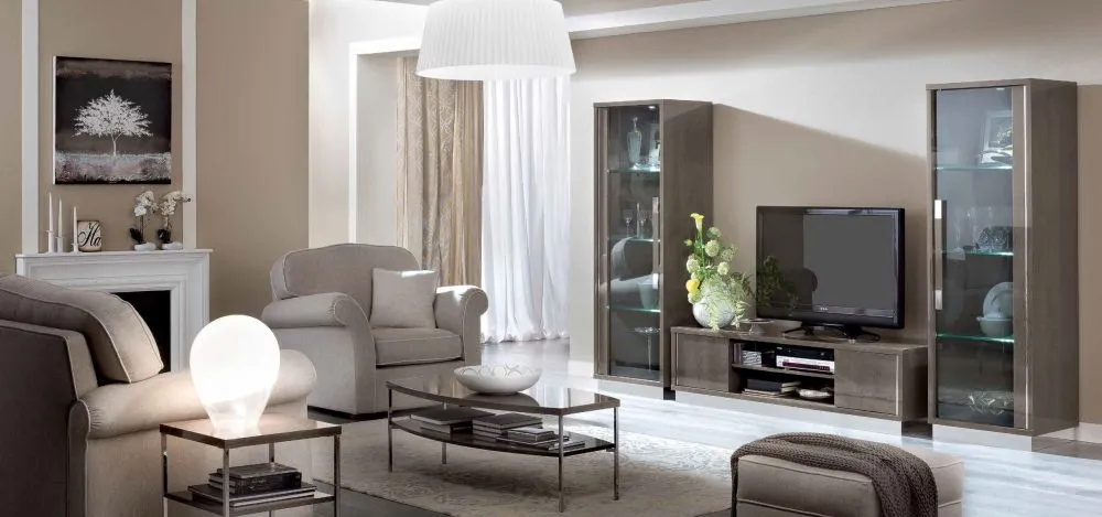 Modum Platinum Coffee Table - Silver Birch