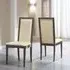 Modum Platinum Italian Dining Chair - Ivory, Leather