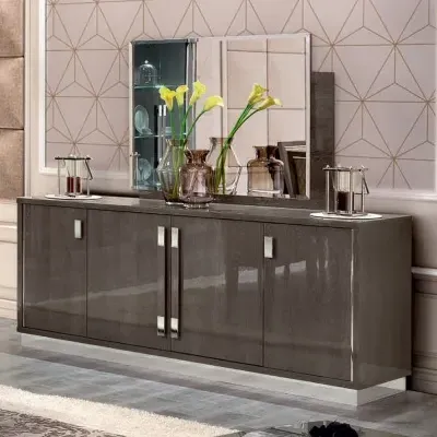 Modum Platinum Large Buffet Sideboard - Silver Birch image