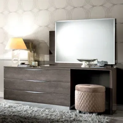 Modum Platinum Large Dresser - Silver Birch