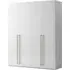 Modum Smart Italian Wardrobe with Long Handle - White