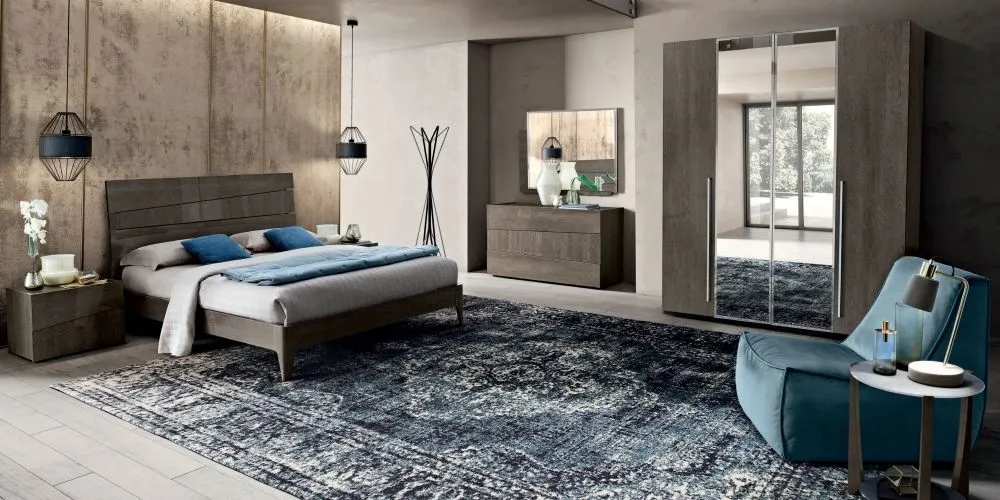 Modum Tekno Bed Frame - Silver Birch