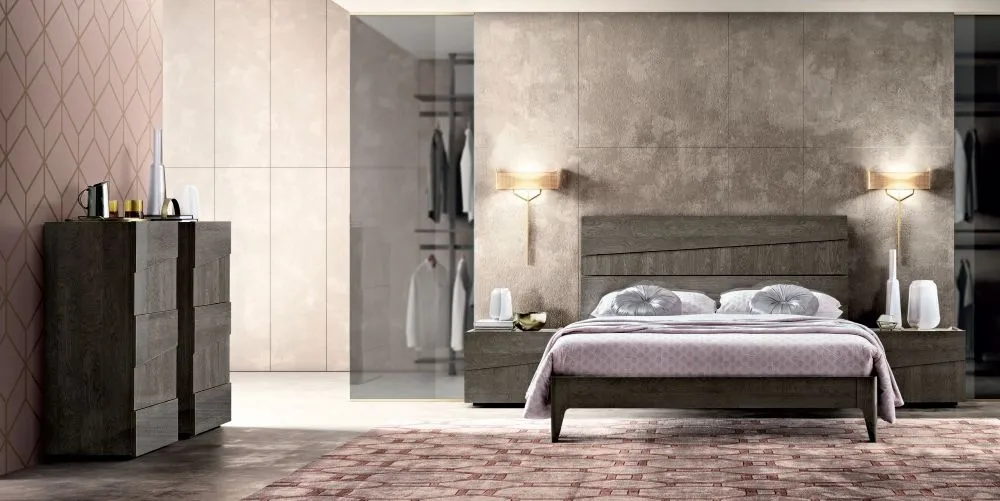 Modum Tekno Bed Frame - Silver Birch