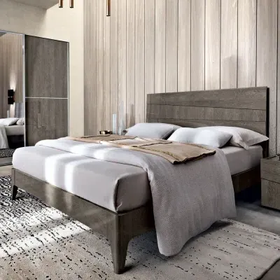 Modum Tekno Bed Frame - Silver Birch image