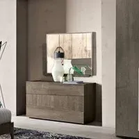 Modum Tekno Single Dresser - Silver Birch