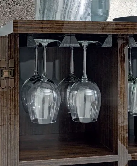 Modum Volare 2 Door Drink Cabinet - Walnut