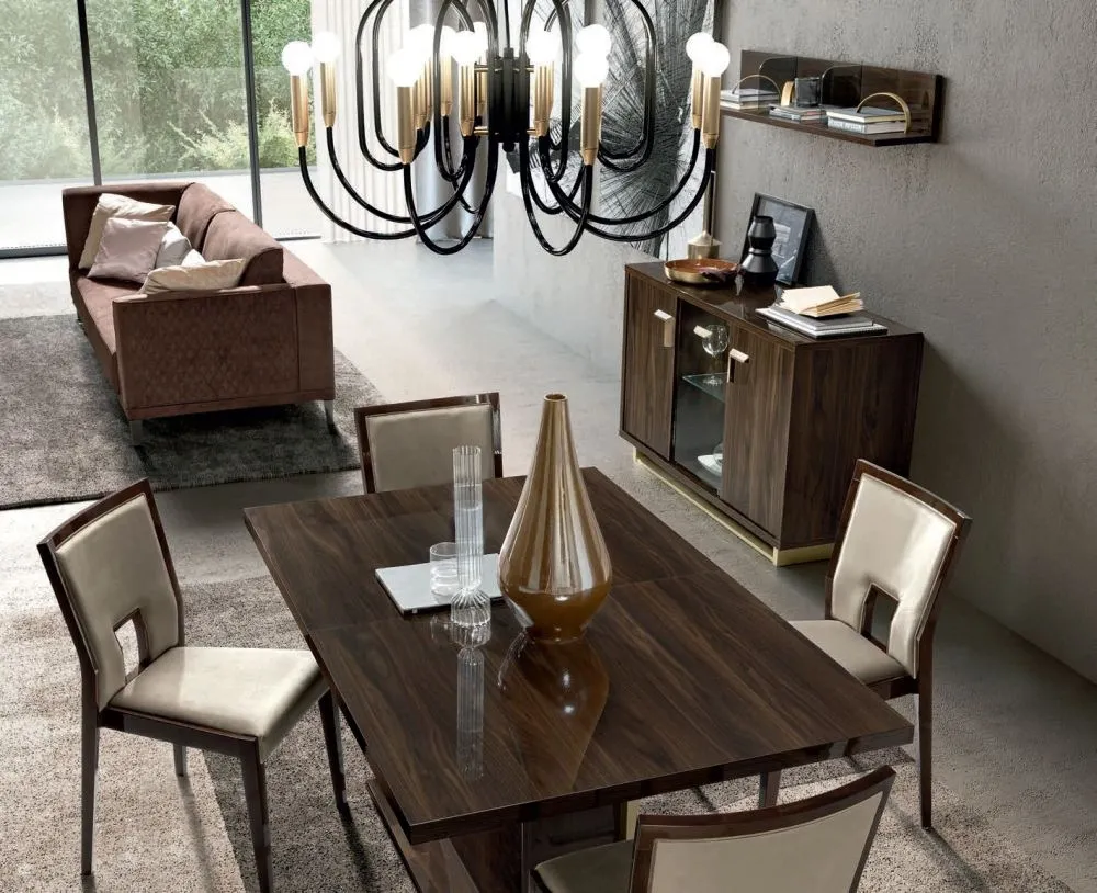 Modum Volare Medium Buffet Sideboard with LED - Walnut