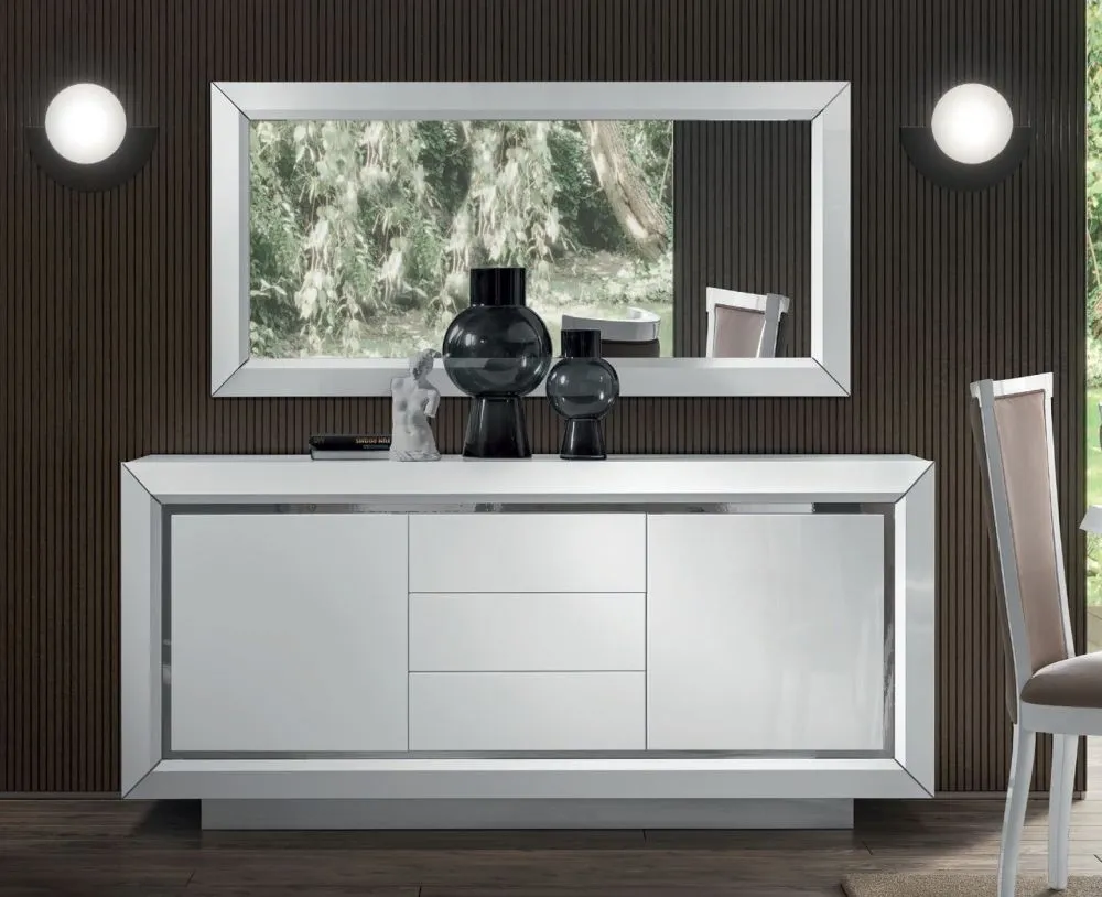 Modum Wall Mirror - Bianco Antico