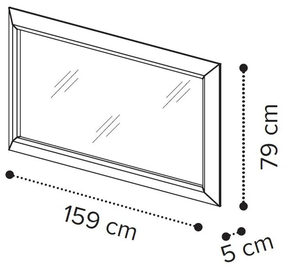 Modum Wall Mirror - Silver Birch