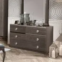 Nabucco 3 Drawer Chest - Silver Birch