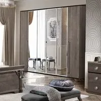 Nabucco Italian Wardrobe - Silver Birch