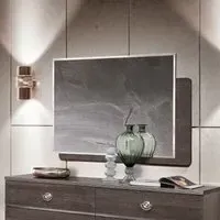 Nabucco Wall Mirror - Silver Birch