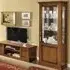Nostalgia 1 Door Display Cabinet - LHF - Walnut