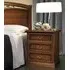 Nostalgia 3 Drawer Bedside Cabinet - Walnut