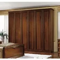 Nostalgia 6 Door Wardrobe - Walnut