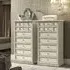 Nostalgia Italian 7 Drawer Tall Chest - Bianco Antico