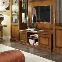 Nostalgia Large TV Unit - Walnut