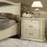 Siena 3 Drawer Bedside Cabinet - Ivory