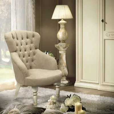 Siena Capitonne Armchair - Ivory image