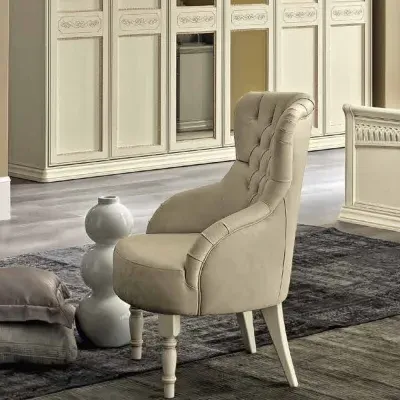 Torriani Capitonne Armchair - Ivory image