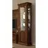 Treviso 1 Door Display Cabinet - Cherry Wood