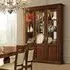 Treviso 3 Door Display Cabinet - Cherry Wood
