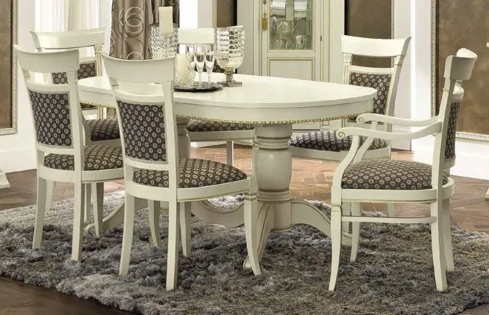Treviso Dining Armchair - White Ash